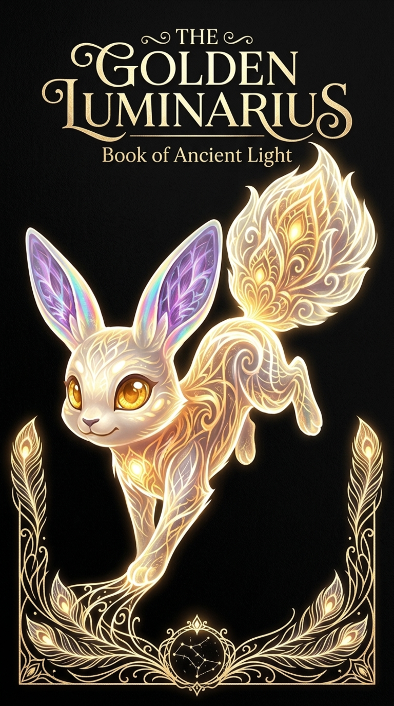 The Golden Luminarius: Book of Ancient Light book cover